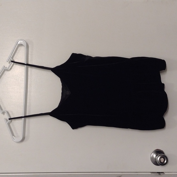 NEW NWT J. Crew Black Silk Velvet Peplum Cami Size 2 - Picture 3 of 16